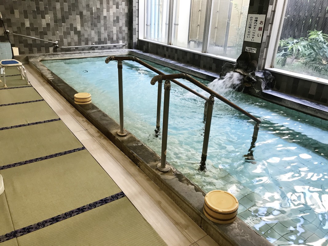 自慢の畳の大浴場