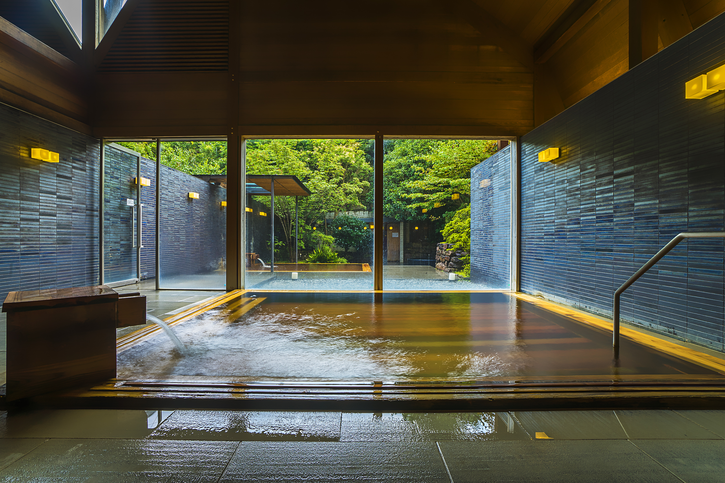 離れ水明荘エリアにある「湯殿 心晶（ゆどのしんしょう）」