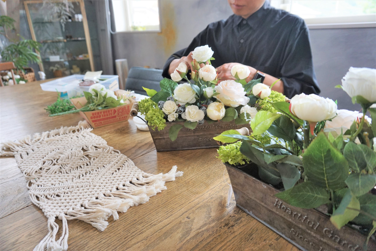 レッスンはアトリエやカルチャーセンターなどで行っています♪