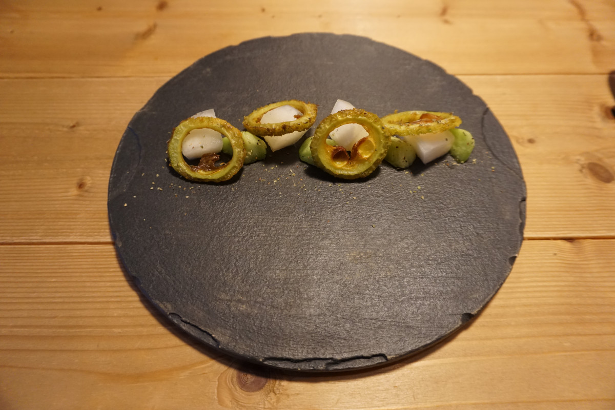 イートインの料理はコースでの提供