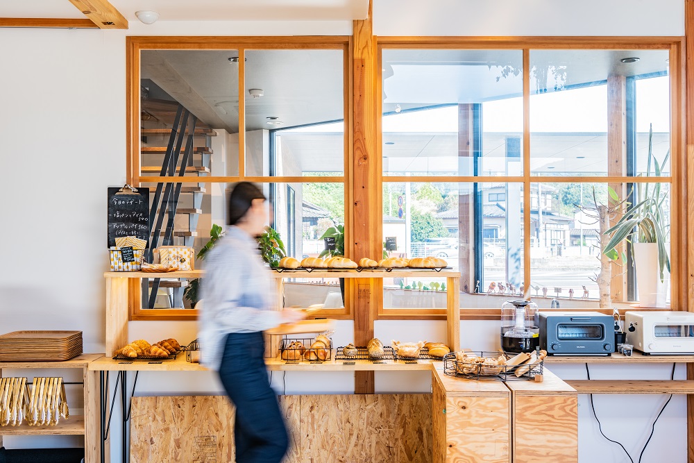 こだわりの焼き立てパン