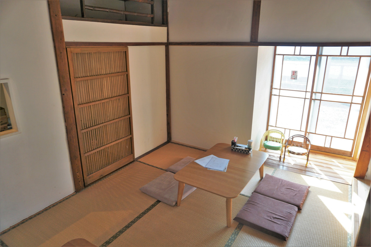 半個室の和室あり