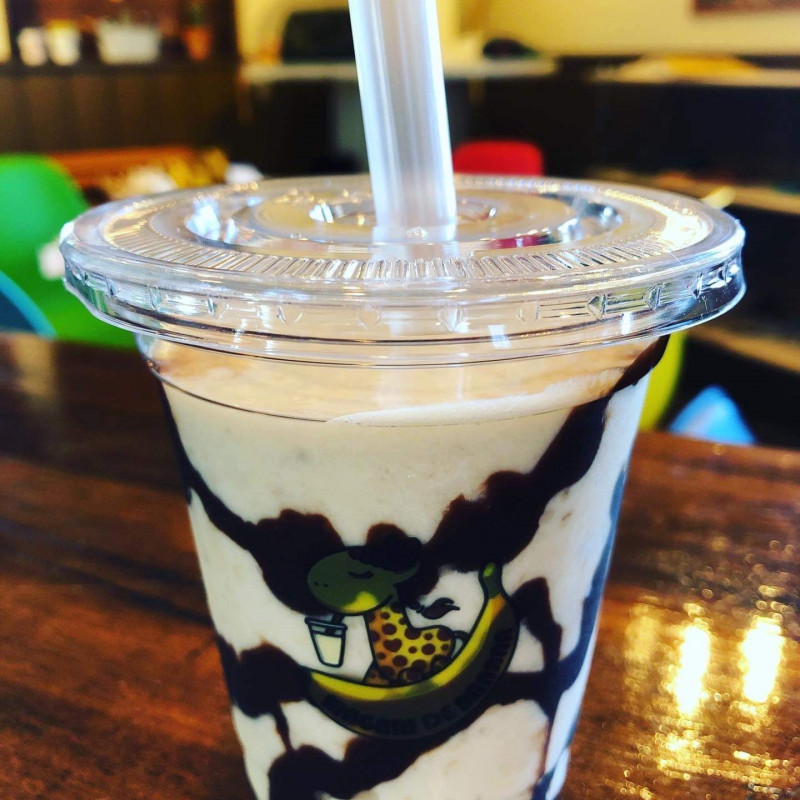 濃厚バナナジュースのトッピングも多数あります!