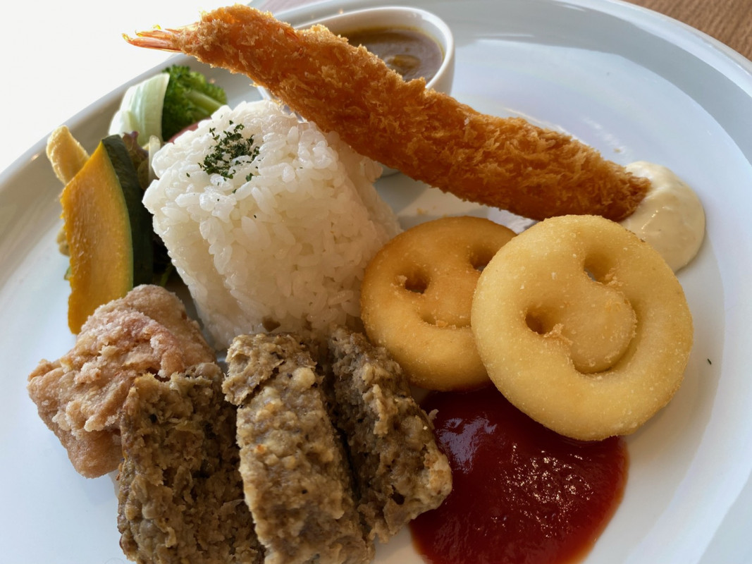 お子様プチ贅沢プレート