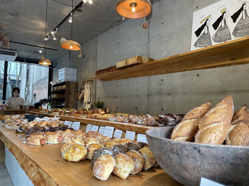 出来たてパンがずらり☆