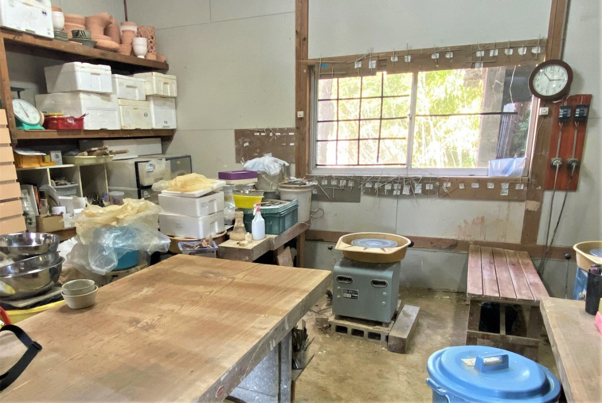 陶芸体験スペース