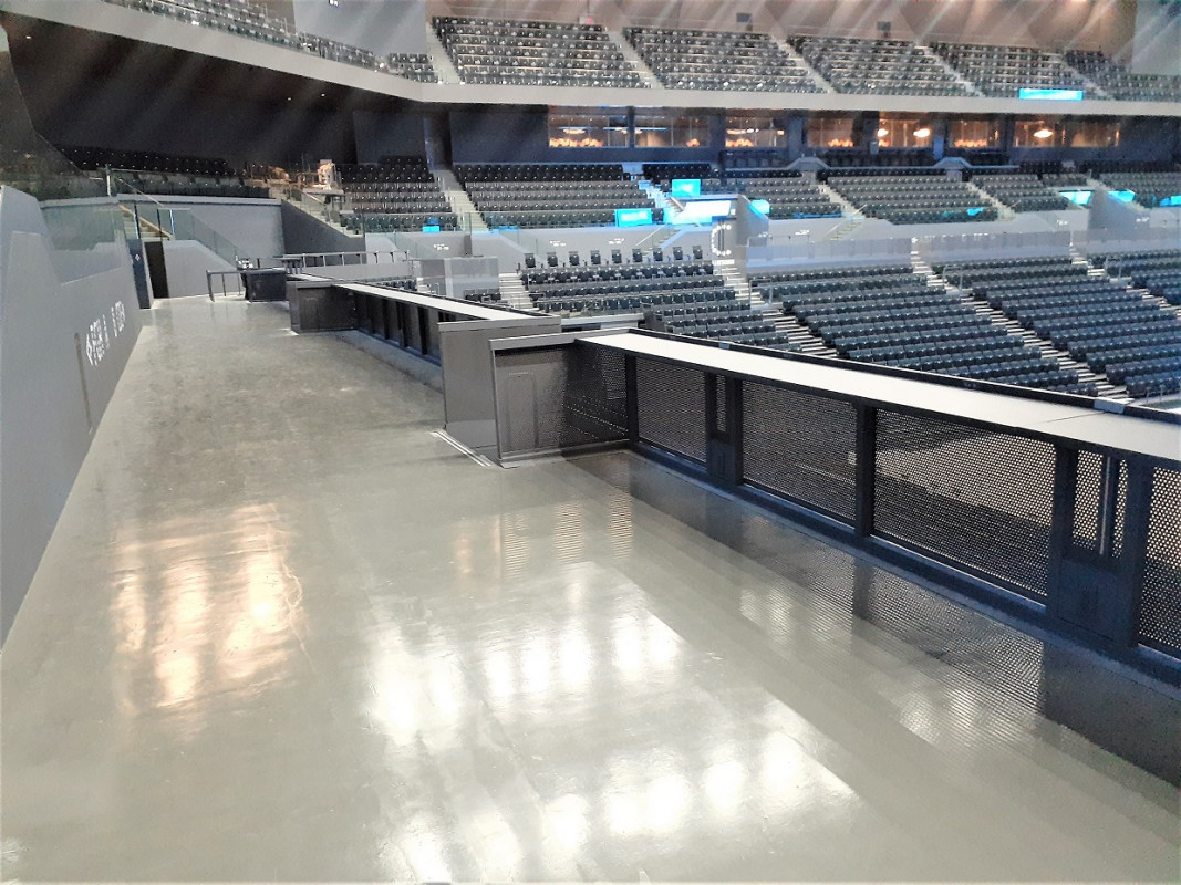 車いす観戦席(電源あり)