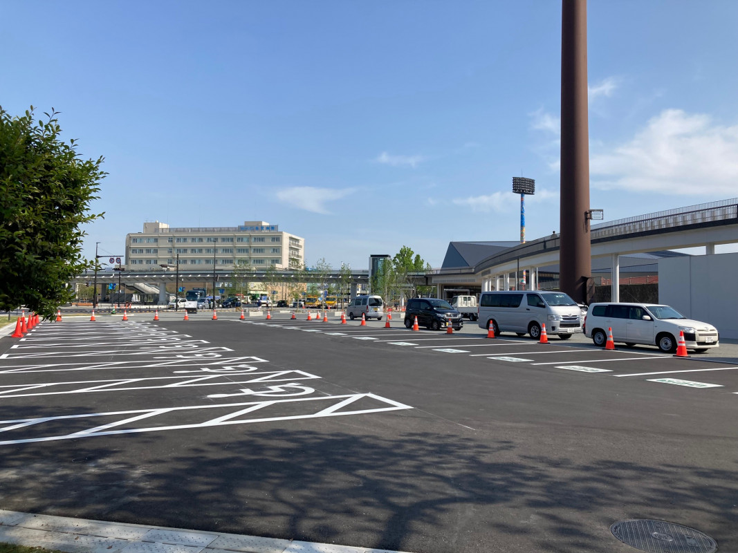 身障者用駐車場(アリーナ北側)