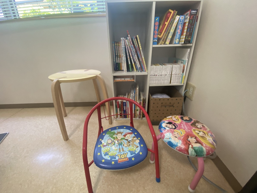 子ども用椅子あり