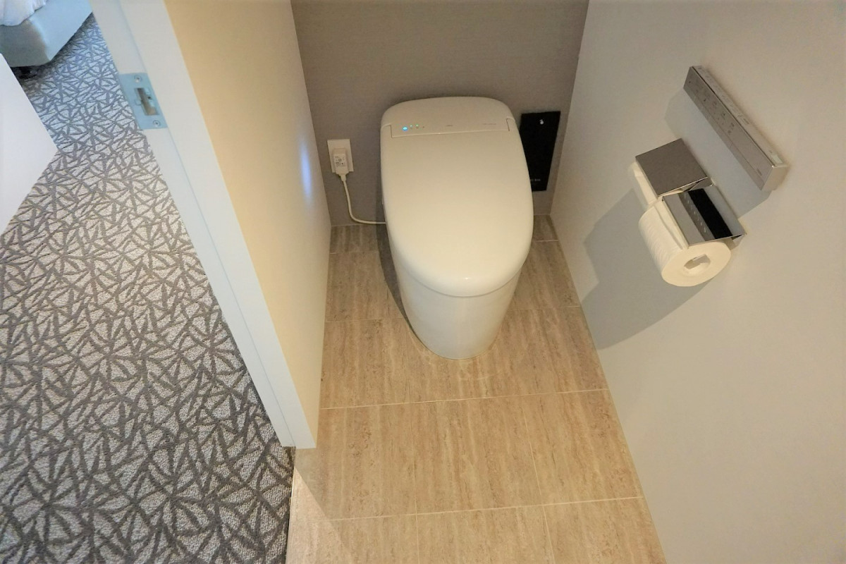 デラックスツイン、トイレ