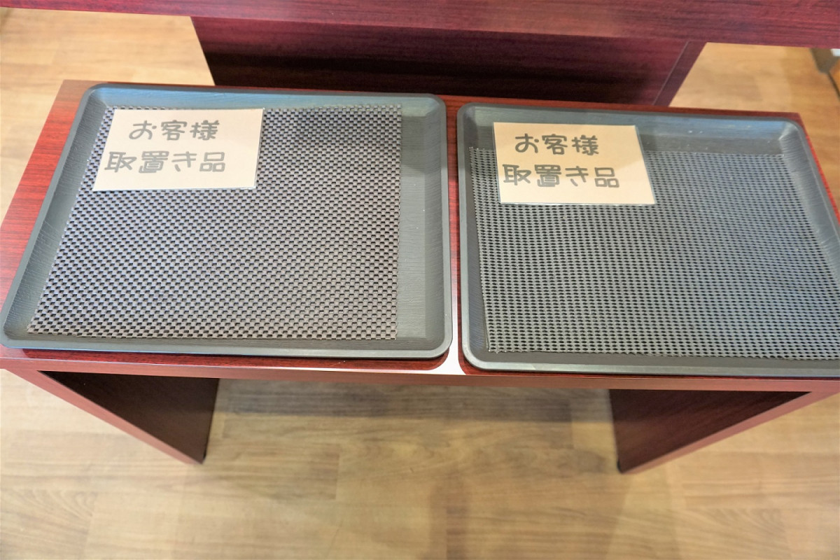 お取りした総菜など、一時置きにご利用ください