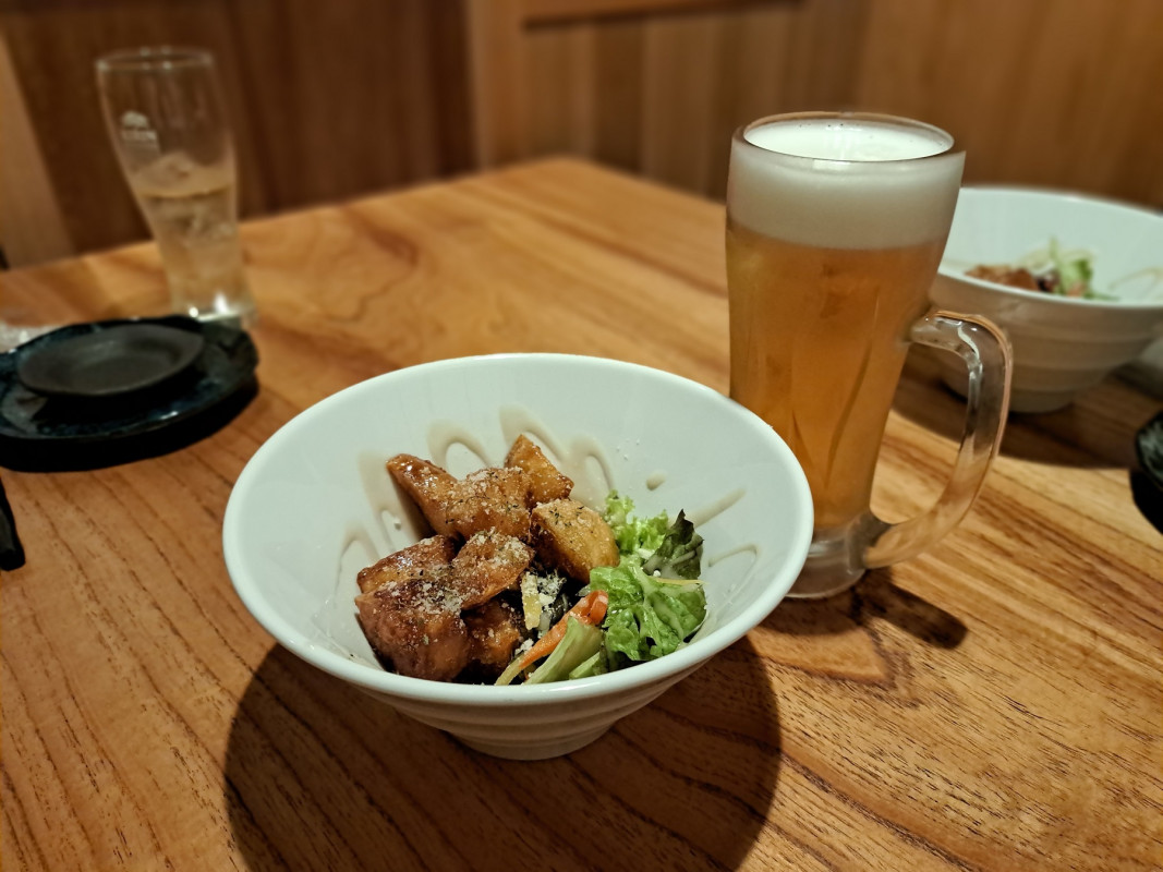 ビールのためのポテト！