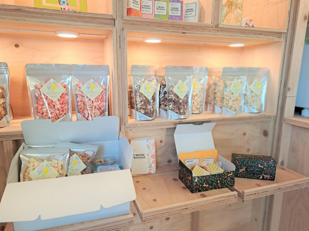 ポップコーンもあります☺