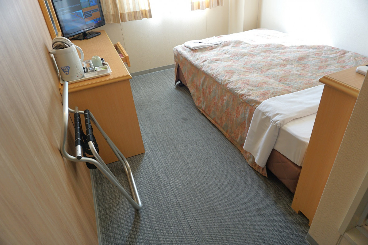 シングルタイプの客室