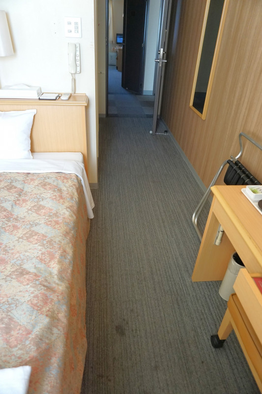シングルタイプの客室