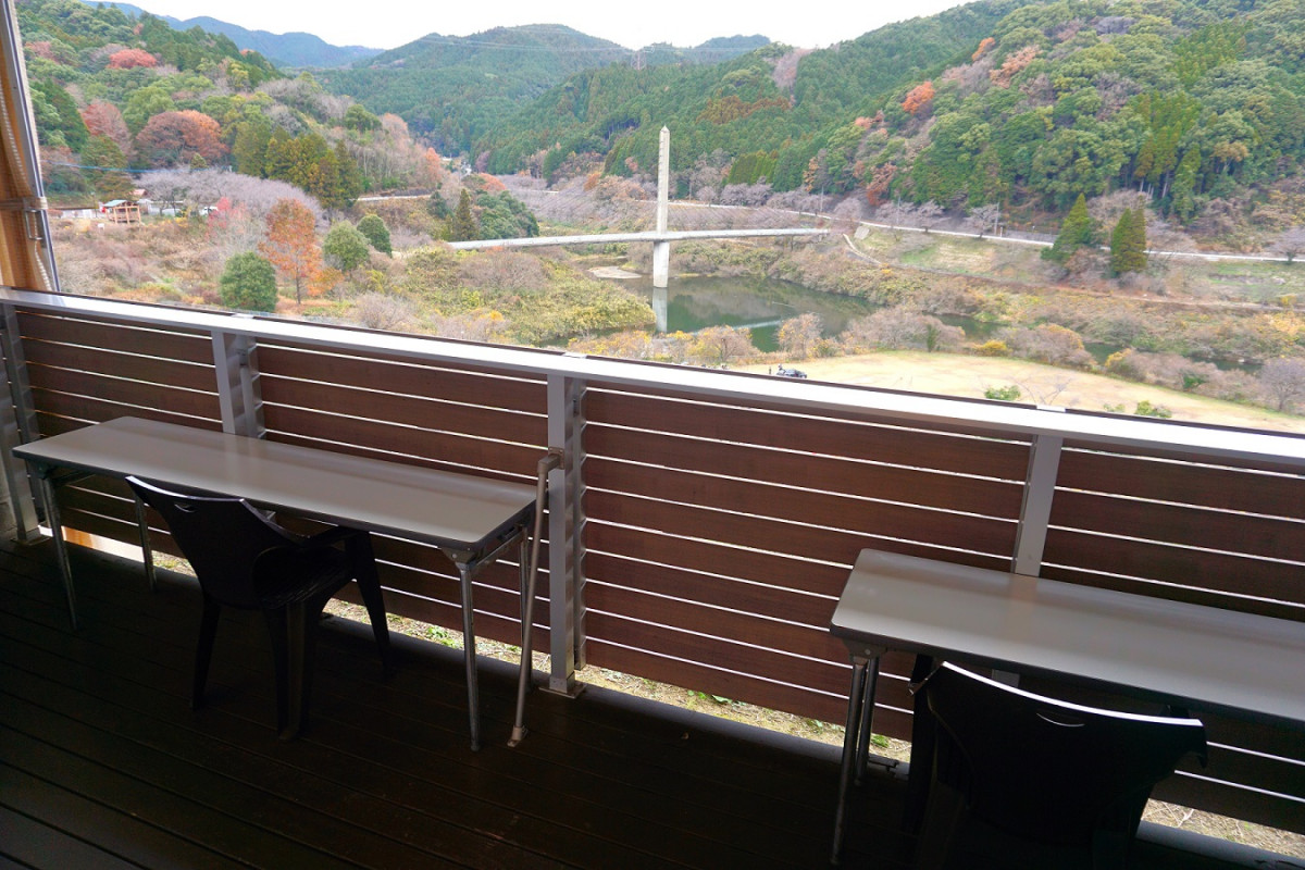 レストランテラスからの眺め