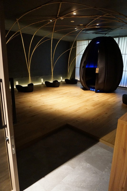 瞑想やリラックスに利用できるメディテーションルーム