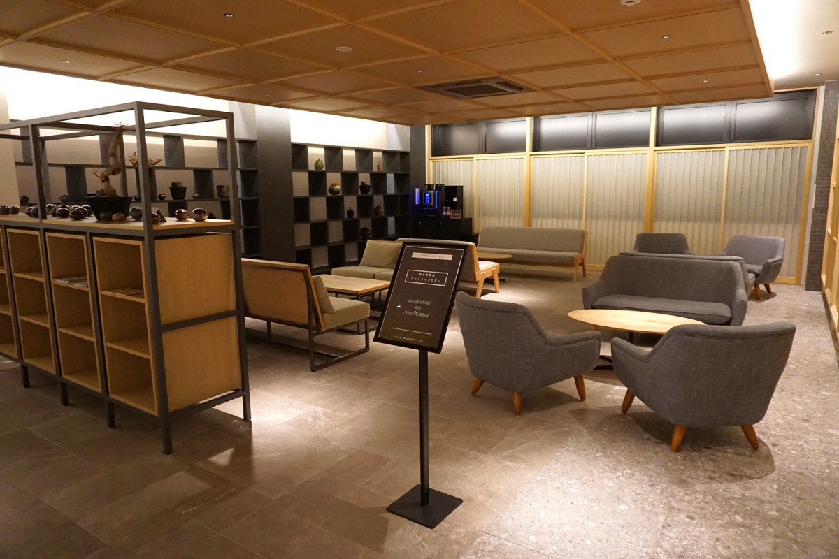 宿泊者専用ラウンジ