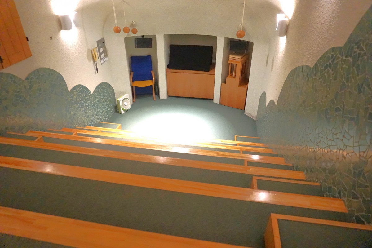 おはなし会が開催される「のぼりがまのおへや」