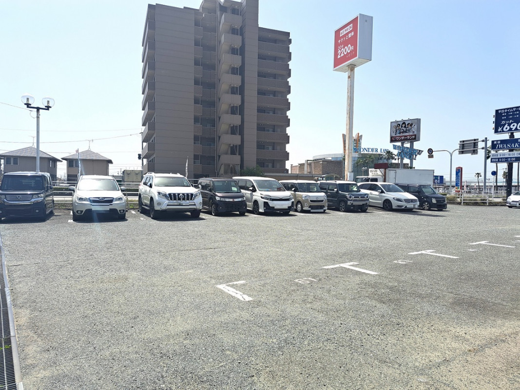 道路側は駐車できます