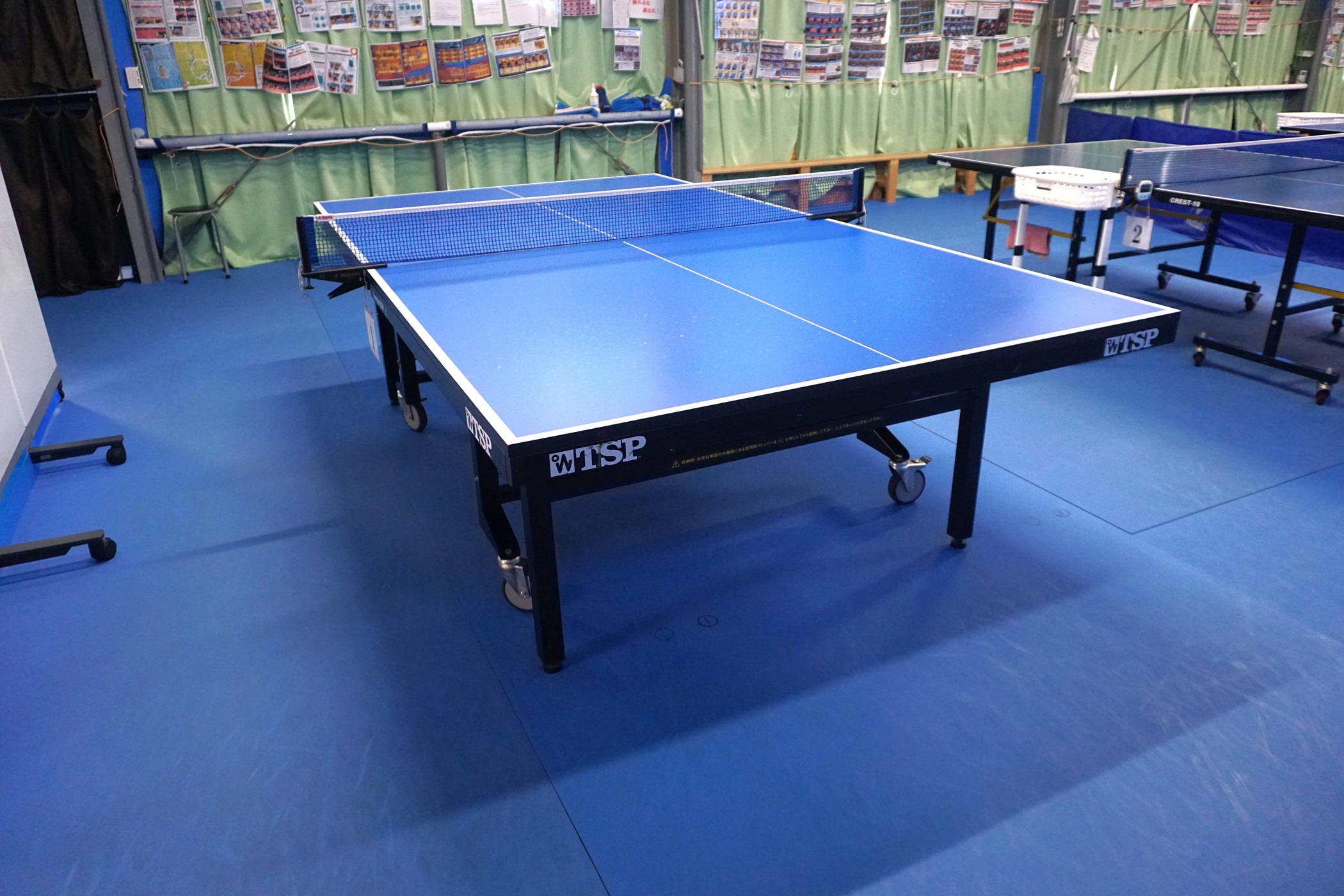 車いす対応卓球台