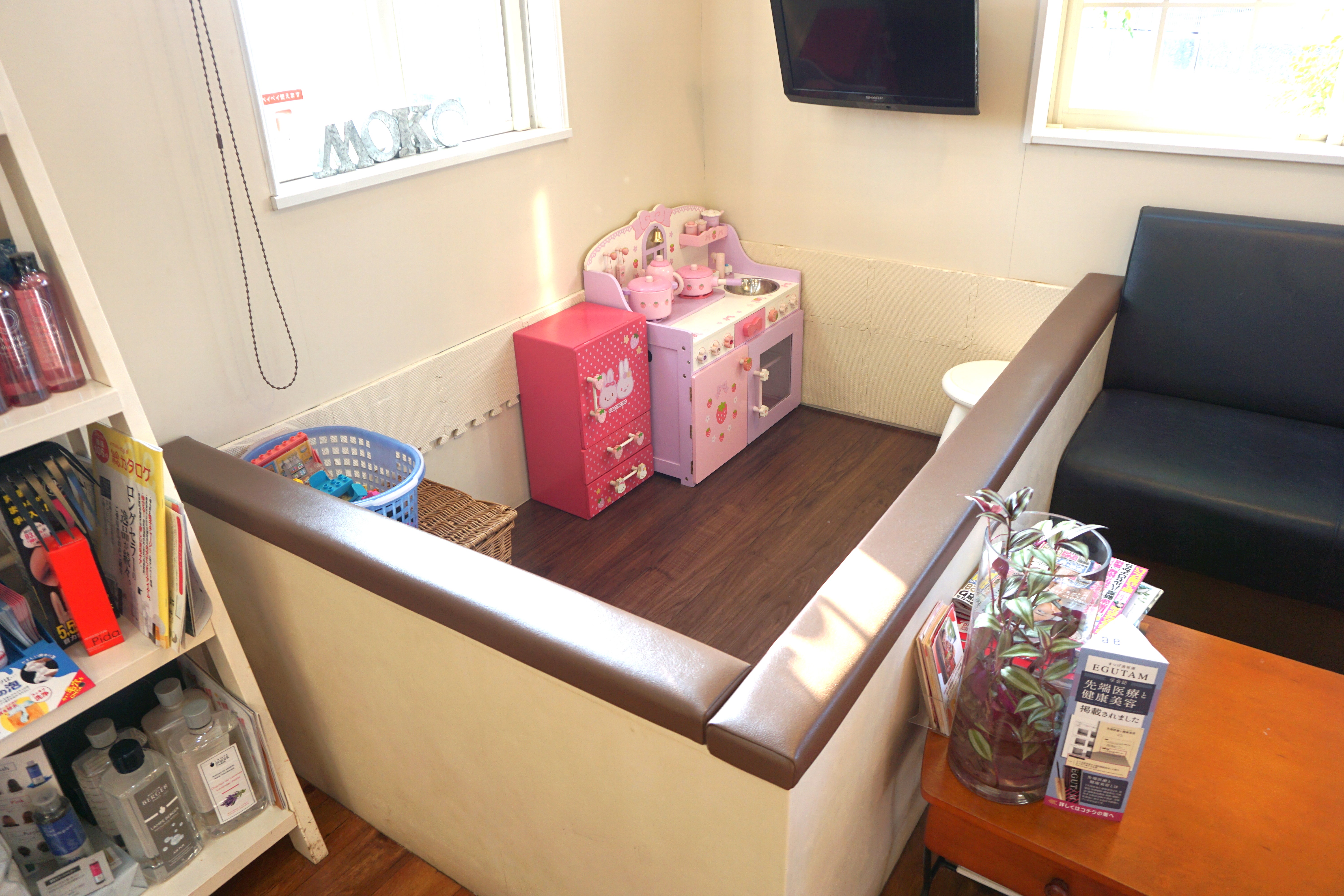 キッズルームあります