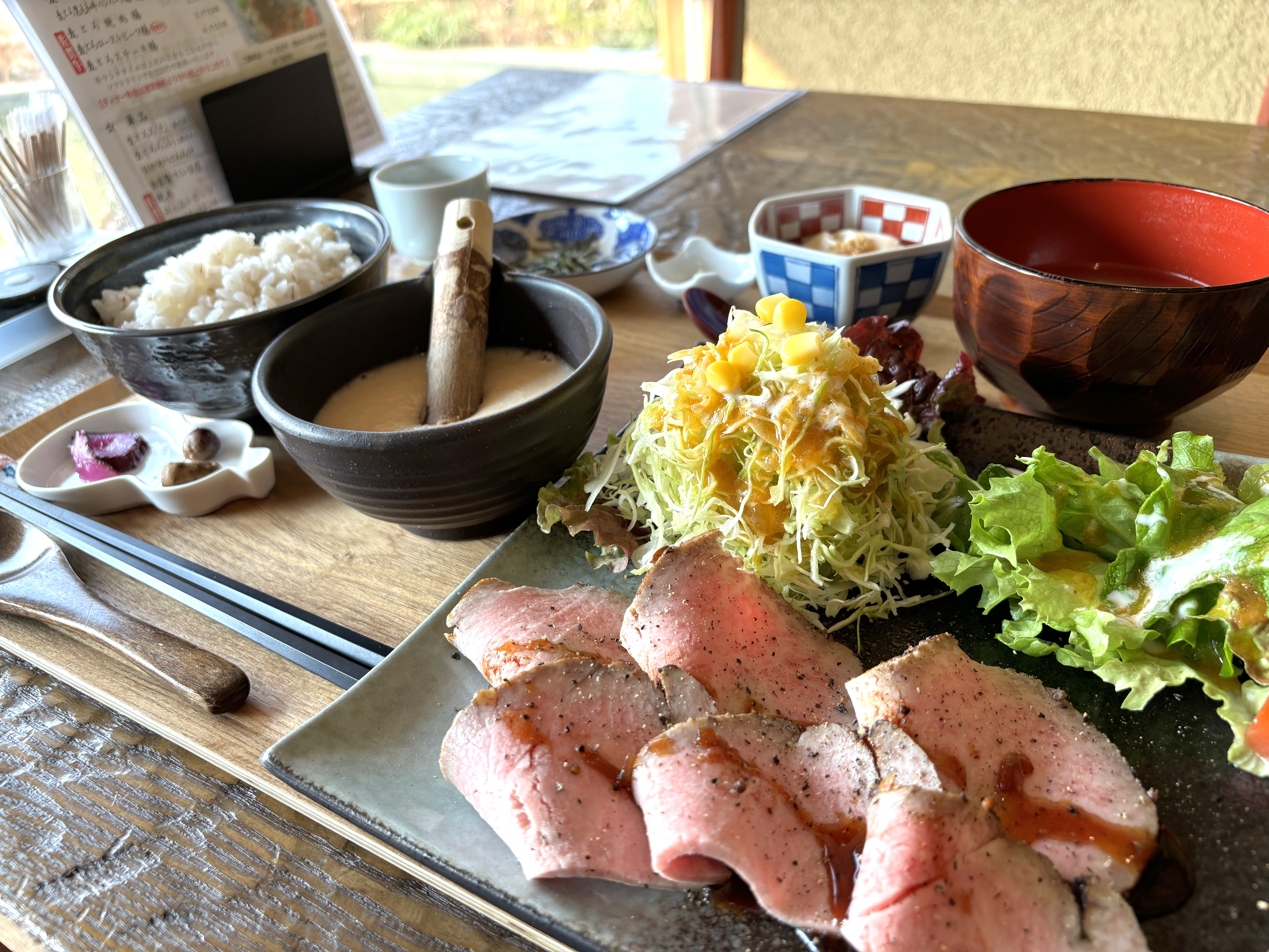 おススメのローストビーフ御前