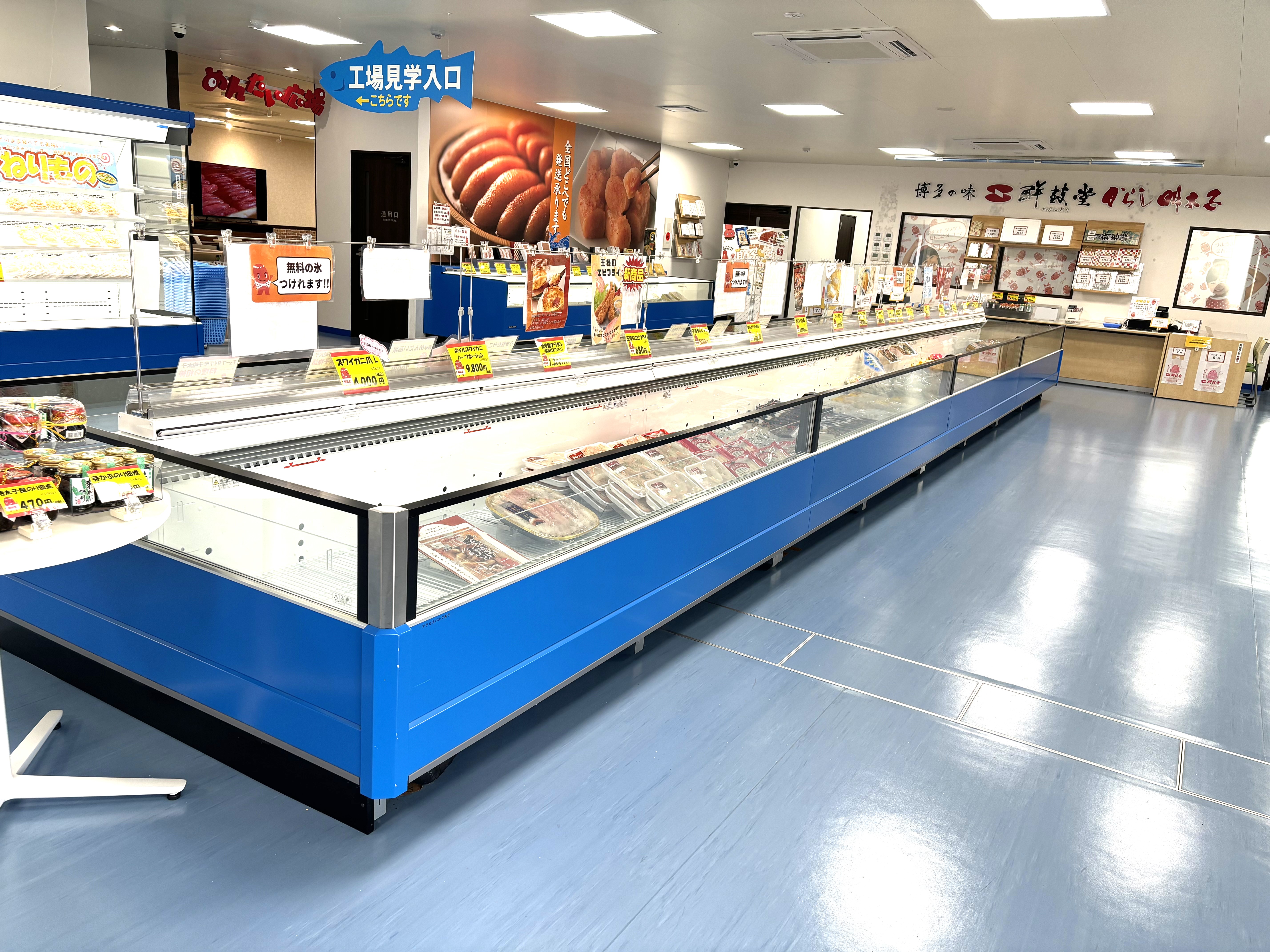 通路も広く、フラットで通りやすいです