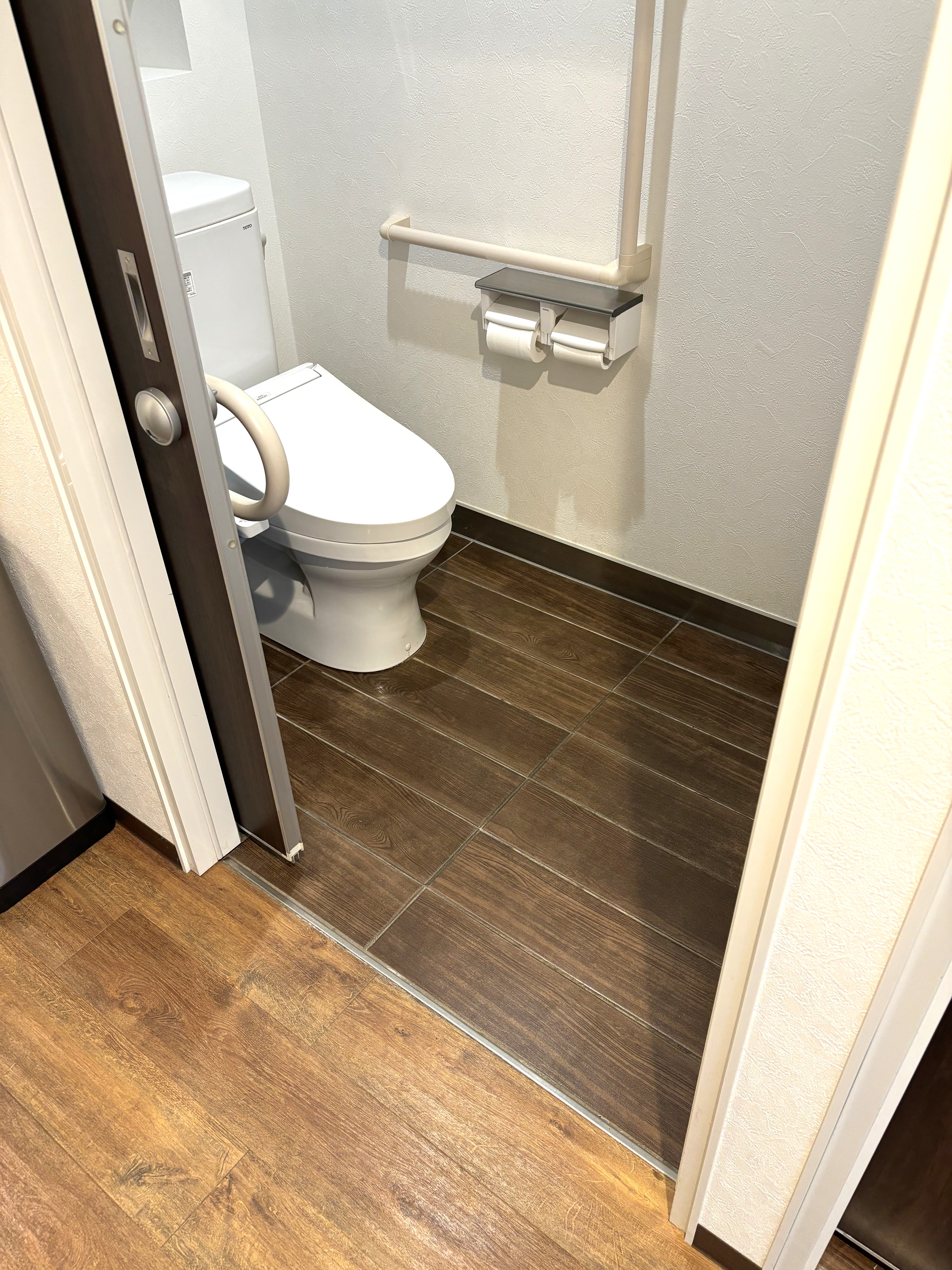 車いす対応トイレあります