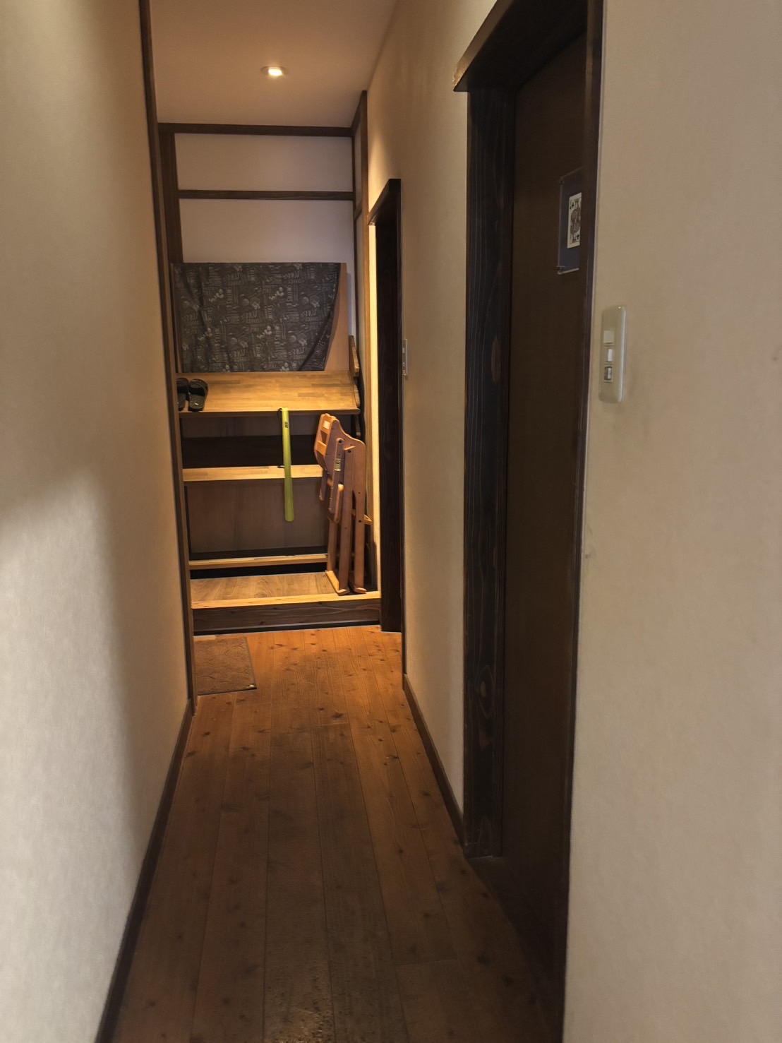 トイレへの通路もバリアフリーです