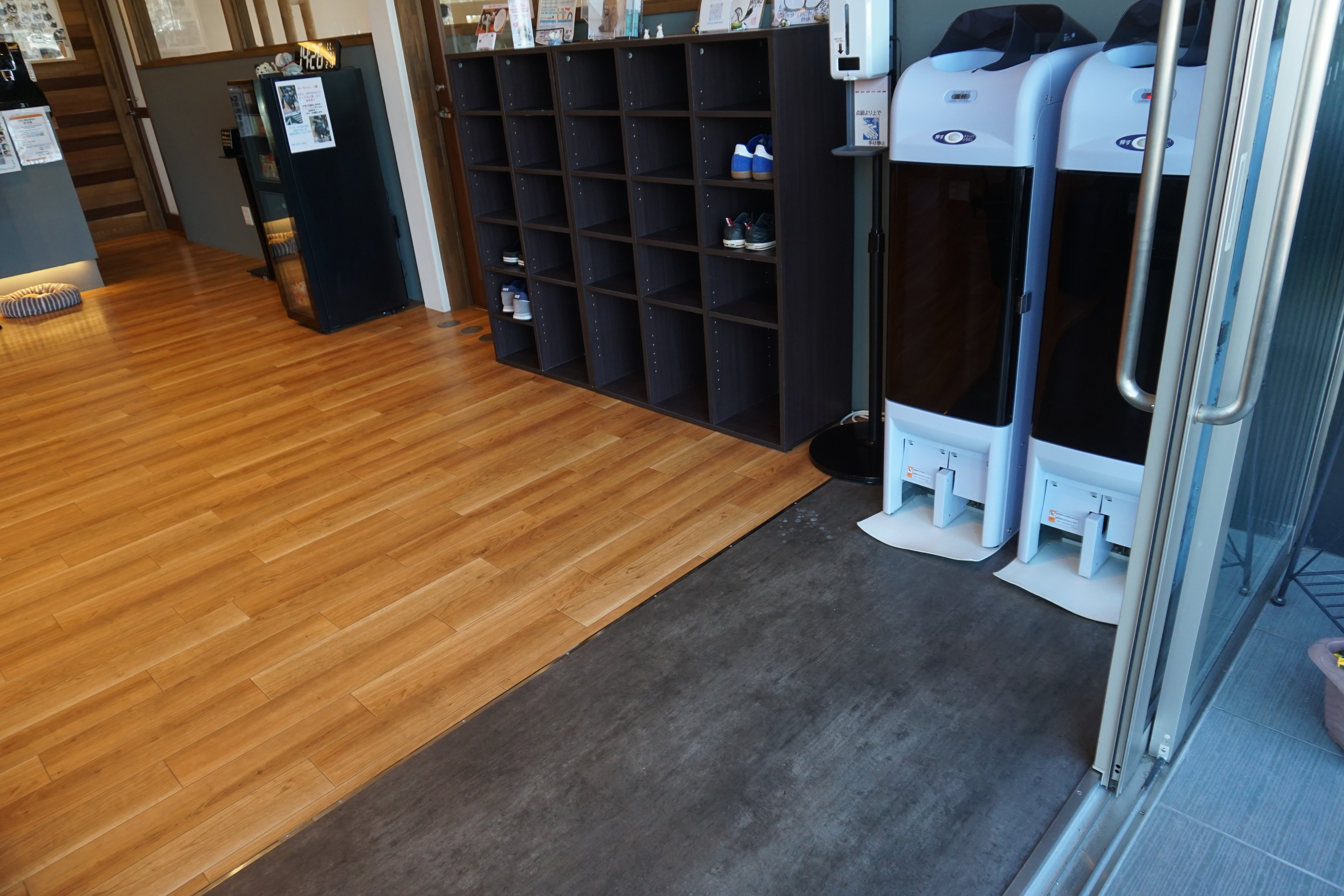 段差なくフラットです