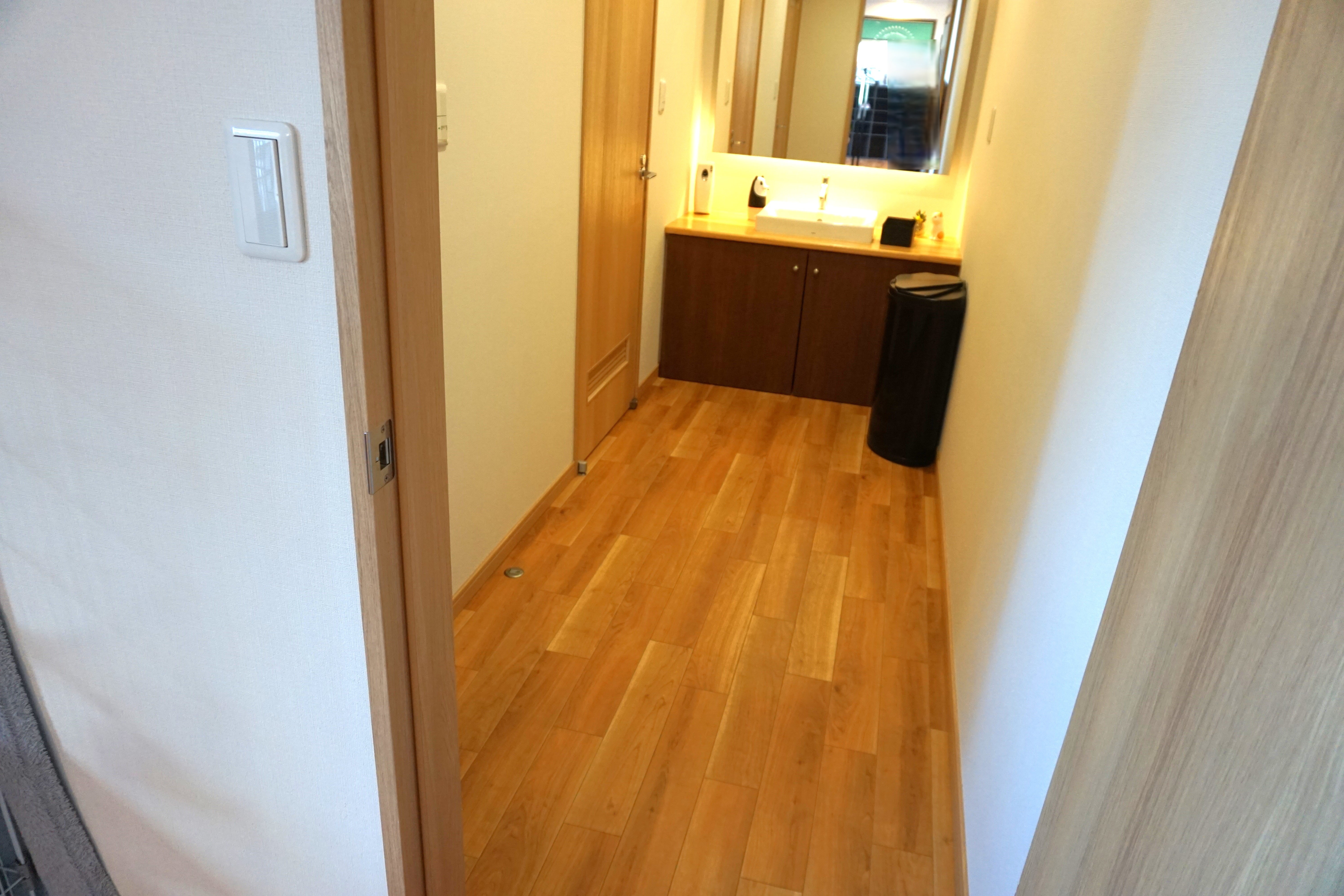 洋式トイレが二つあります