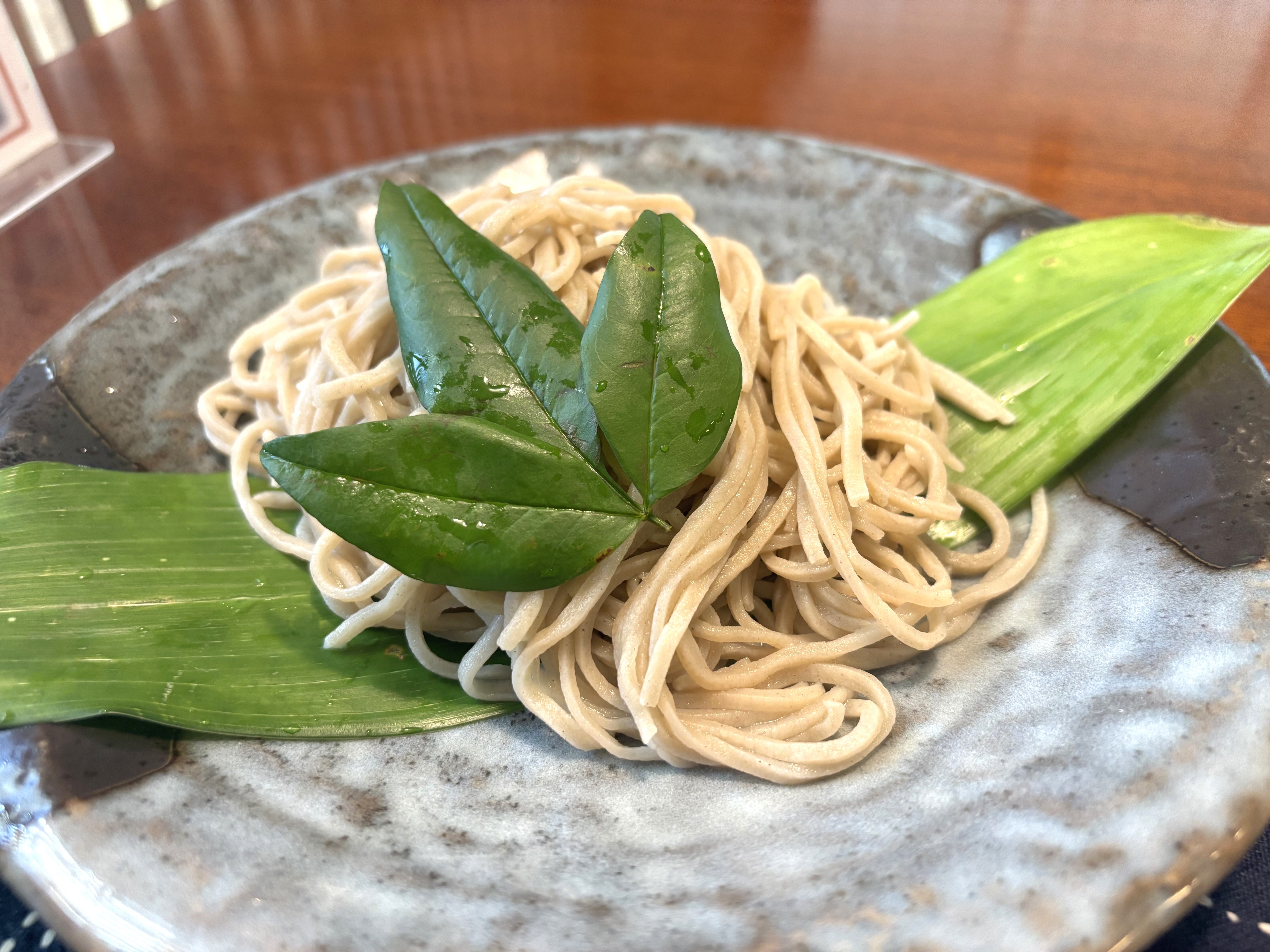 ツルツルのど越しの良いそば