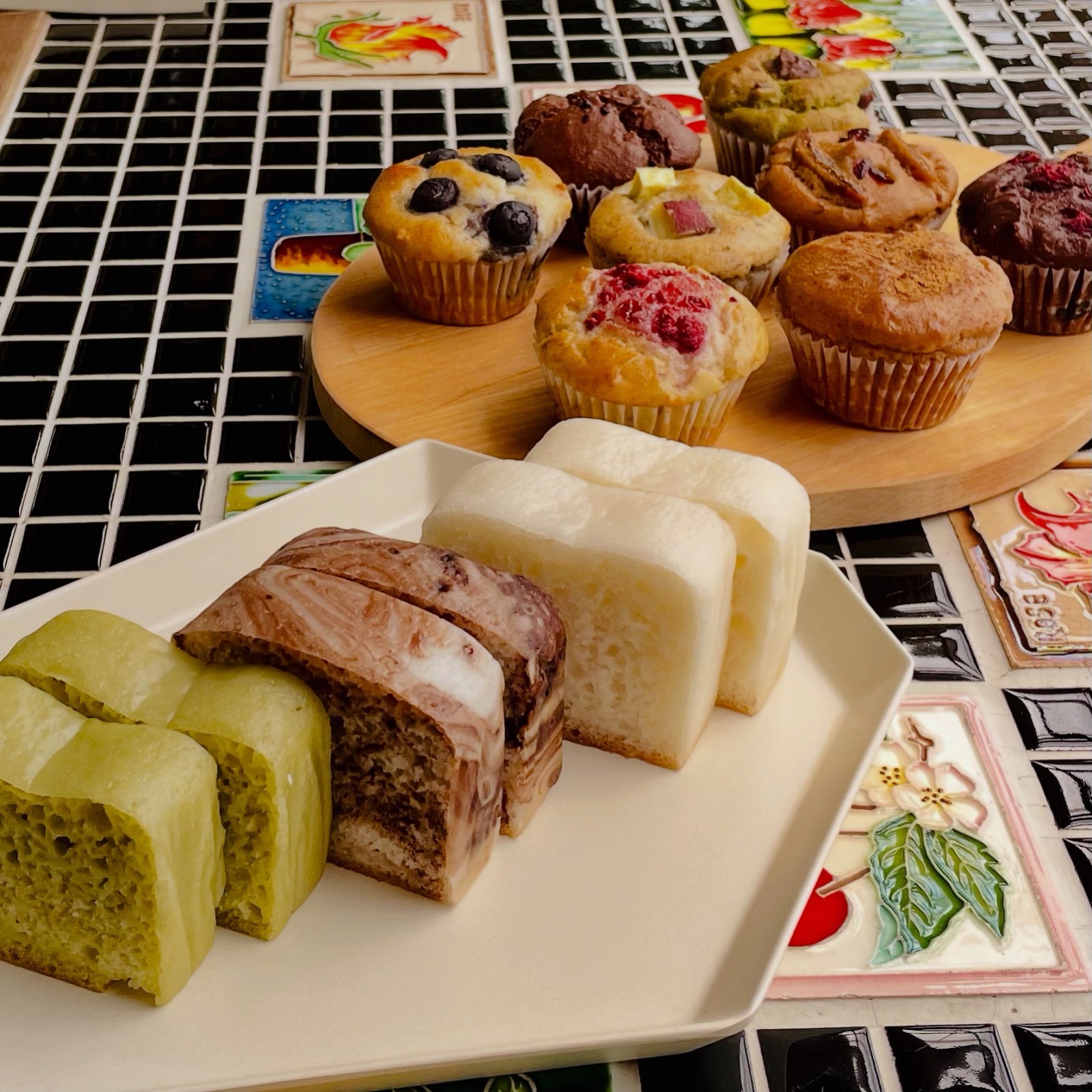 米粉マフィンと米粉パン